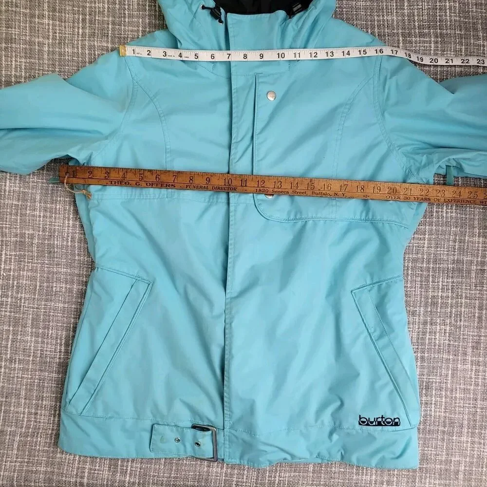 BURTON Mutiny DryRide Insulated Snowboard Jacket Aqua Blue Teen Girl's L